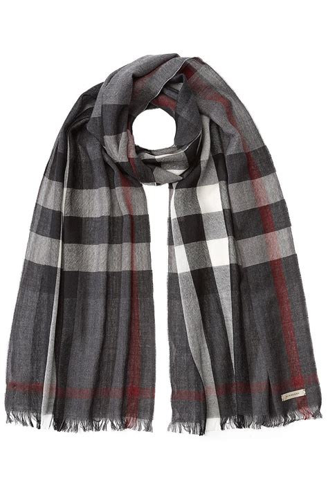 burberry print scarves